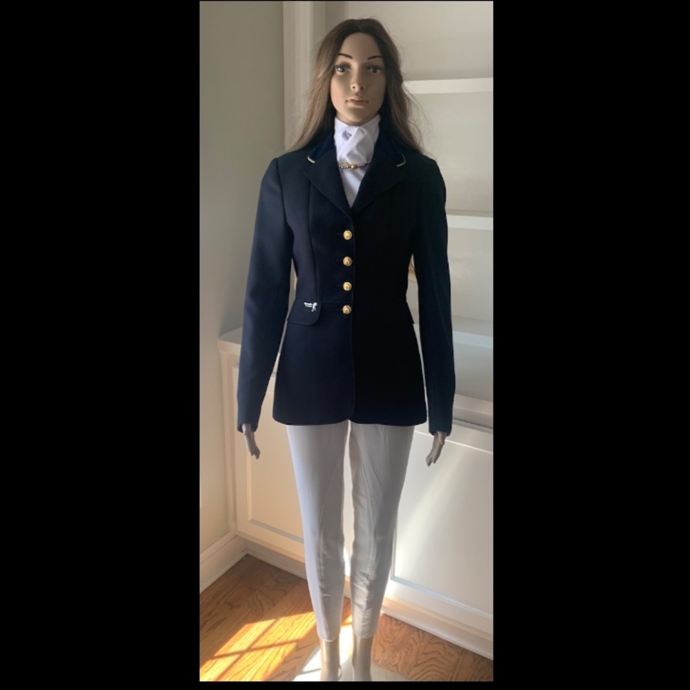 EuroFit Navy Dressage Coat